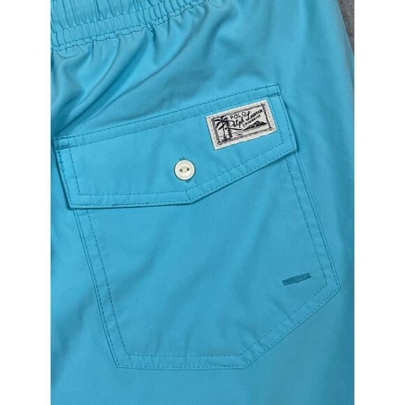 Polo Ralph Lauren Mens Size 4XB Blue Swim Trunks - Picture 13 of 13